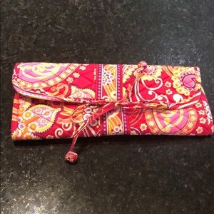 Vera Bradley make up brush case
